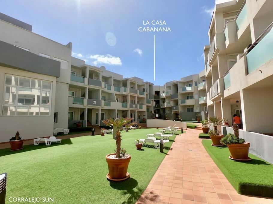 La Cabanana - Apartment W Pool And High-Speed Wifi Corralejo Exterior photo